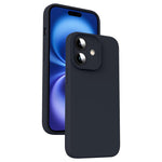 Custodia per telefono antiurto in silicone liquido in microfibra, For iPhone 16 Pro, For iPhone 16 Plus, For iPhone 16, For iPhone 15 Pro Max