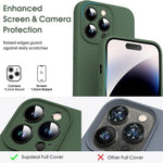Custodia per telefono antiurto in silicone liquido in microfibra, For iPhone 17 Pro Max, For iPhone 17 Pro, For iPhone 17, For iPhone 16 Pro Max