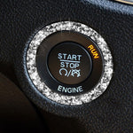 Adesivo cerchio avviamento motore per Dodge Charger 2011-2014