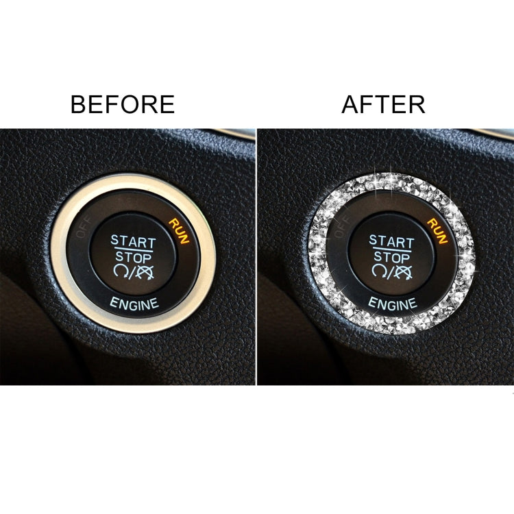 Adesivo cerchio avviamento motore per Dodge Charger 2011-2014
