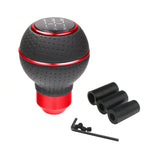 Pomello cambio manuale universale 5 velocità in pelle