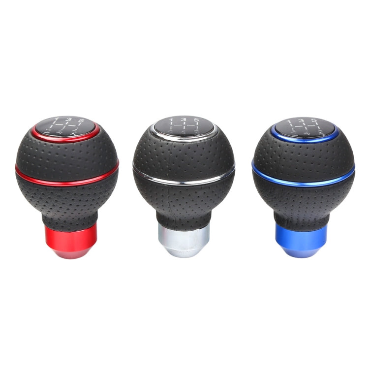 Pomello cambio manuale universale 5 velocità in pelle