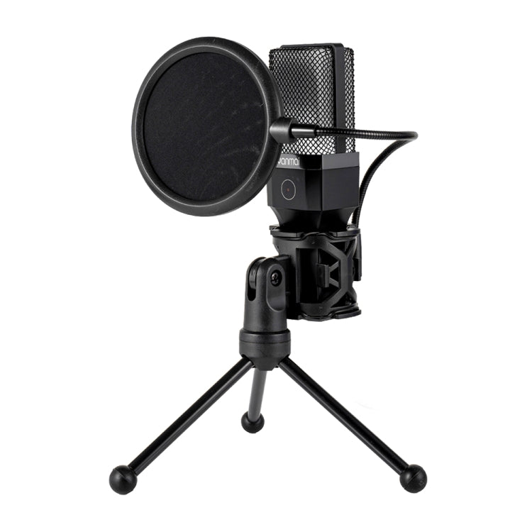 Microfono da tavolo Yanmai X1R con luce RGB USB