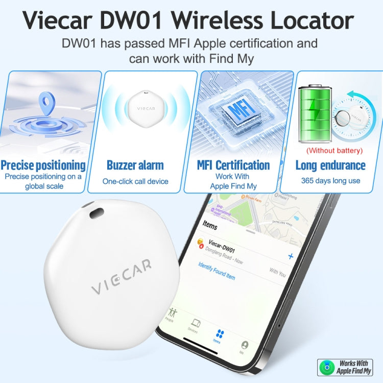 Localizzatore wireless anti-smarrimento chiavi auto compatibile A