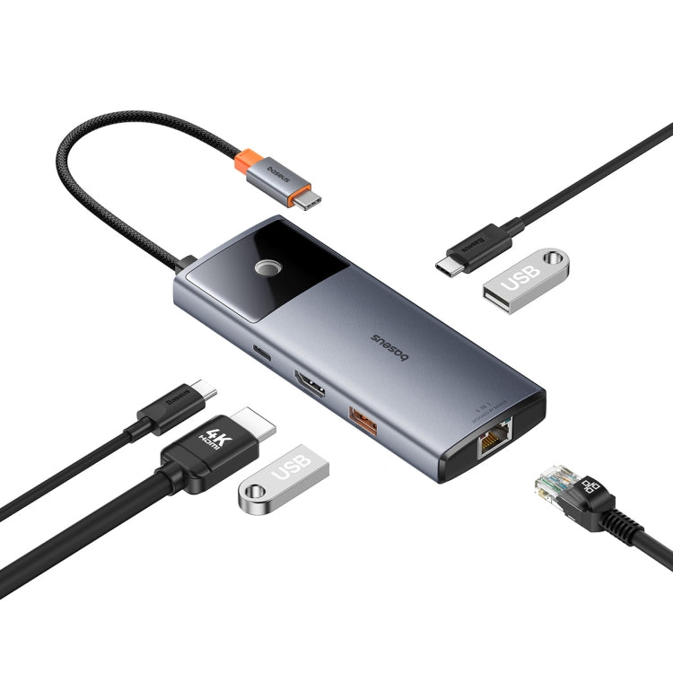 Docking station Baseus Metal Gleam Serie II 6 in 1 USB-C