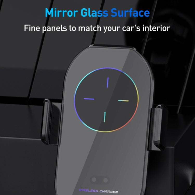 Supporto auto con ricarica wireless a induzione A7s