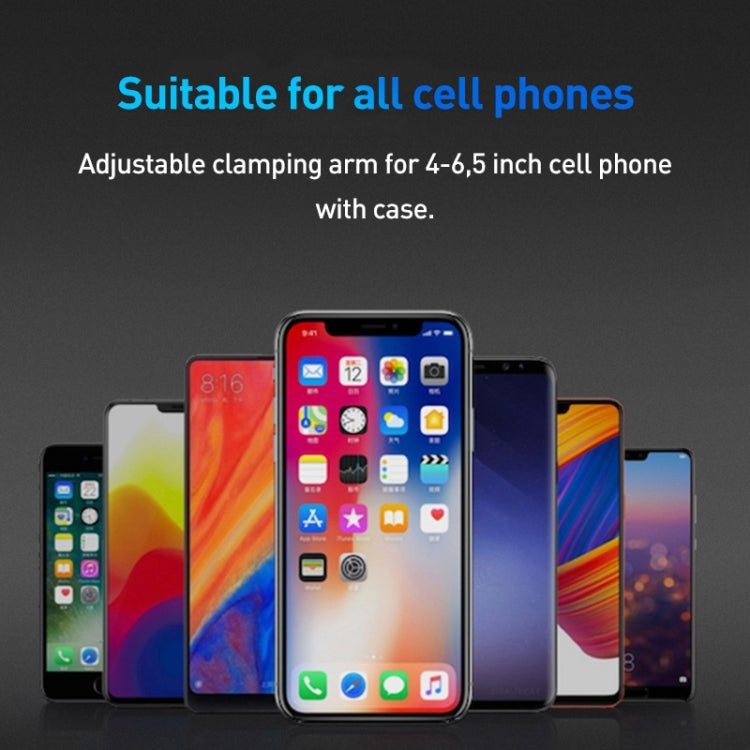 Supporto auto con ricarica wireless a induzione A7s