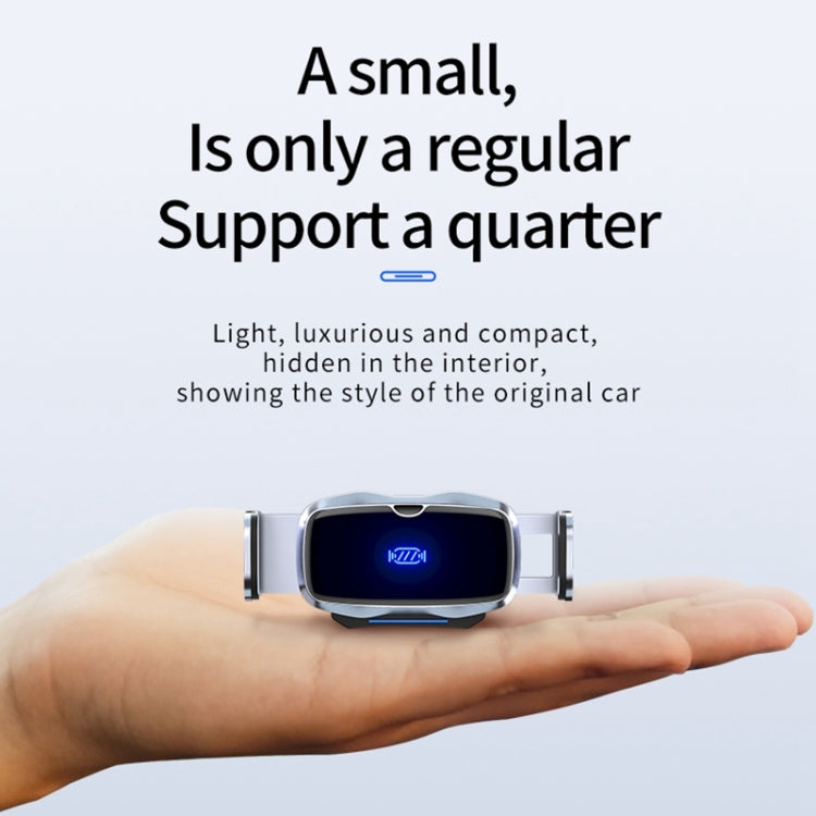 Supporto auto con ricarica wireless a induzione D7