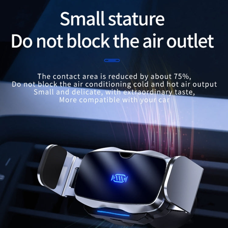 Supporto auto con ricarica wireless a induzione D7