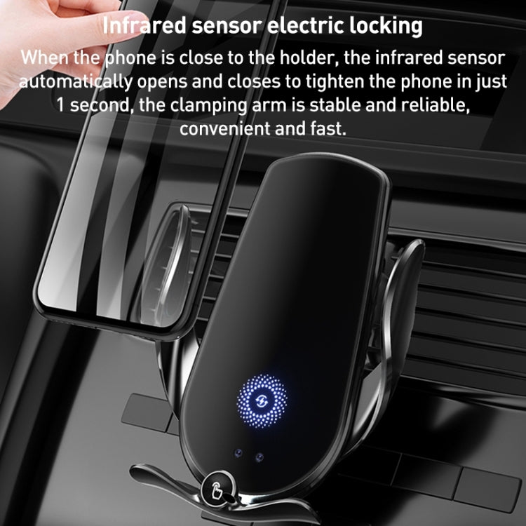 Supporto auto wireless con ricarica rapida per smartphone