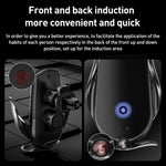 Supporto auto wireless con ricarica rapida per smartphone