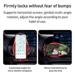 Supporto auto wireless con ricarica rapida per smartphone