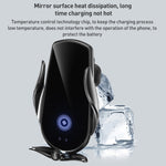Supporto auto wireless con ricarica rapida per smartphone