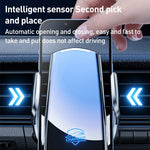 Supporto auto con ricarica wireless a induzione Q3S