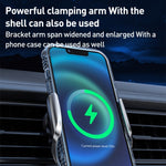 Supporto auto con ricarica wireless a induzione Q3S