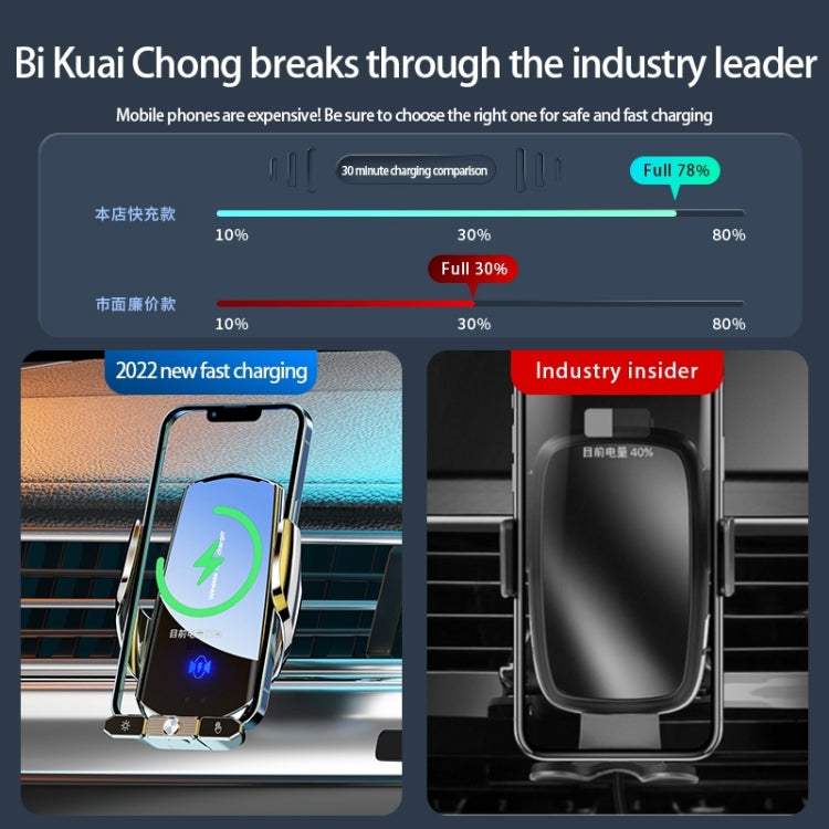 Supporto auto wireless a induzione Q88 per smartphone 4-6,5"