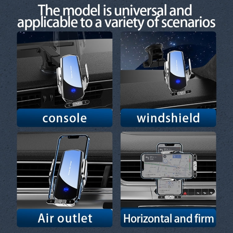 Supporto auto wireless a induzione Q88 per smartphone 4-6,5"