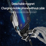 Supporto auto wireless a induzione Q88 per smartphone 4-6,5"