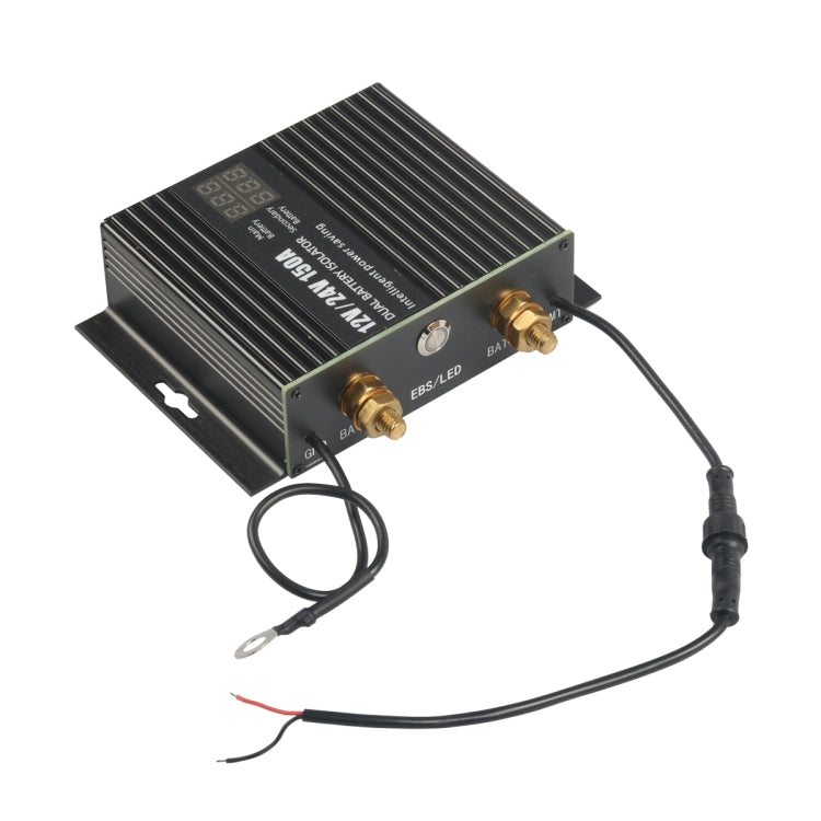 Controller isolamento doppia batteria 12V 150A per auto e yacht