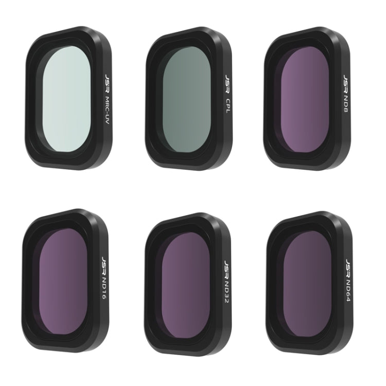 Set filtri obiettivo per DJI Osmo Pocket 3 ND CPL MCUV
