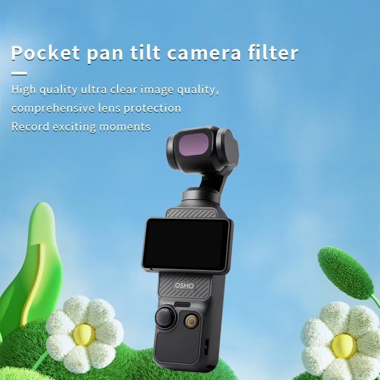 Set filtri obiettivo per DJI Osmo Pocket 3 ND CPL MCUV