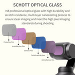 Set filtri obiettivo per DJI Osmo Pocket 3 ND CPL MCUV