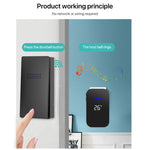 Cercapersone wireless con display digitale temperatura e volume