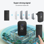Cercapersone wireless con display digitale temperatura e volume