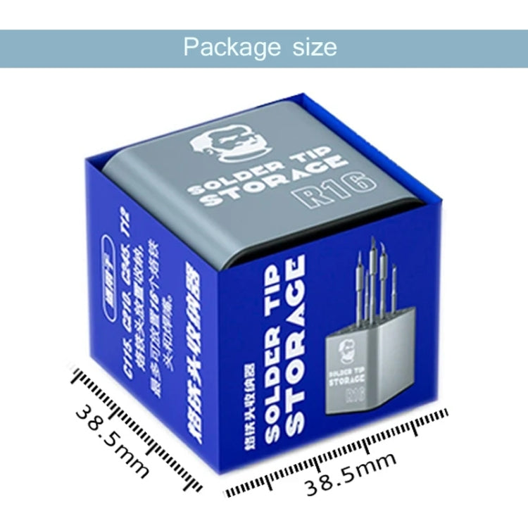 Scatola porta punte saldatore R16 per C115, C210, C245 e T12 - immagine 5