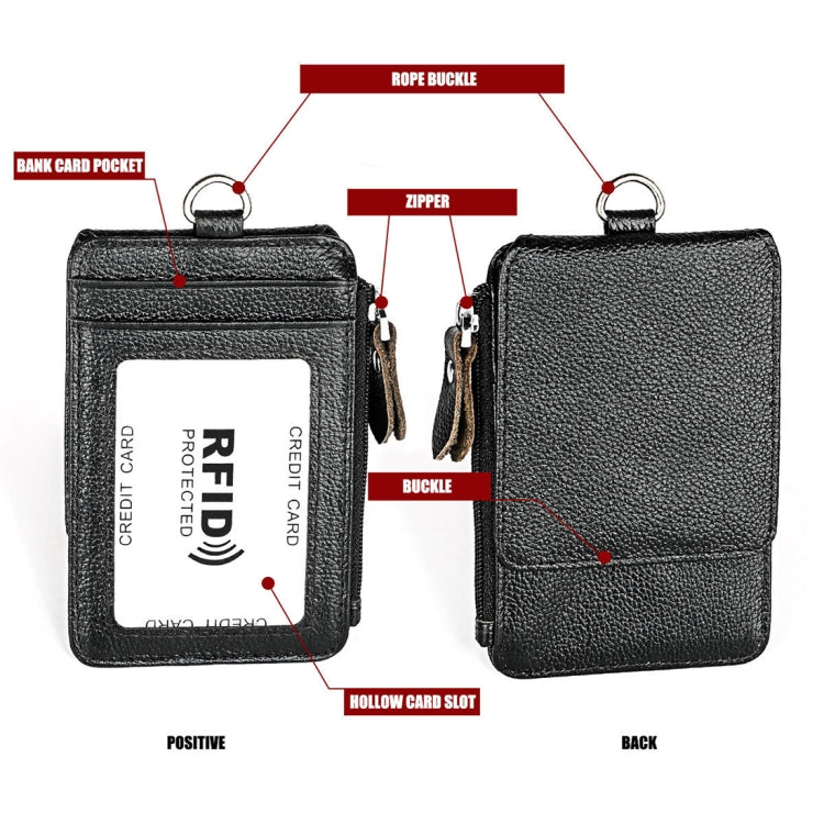 Portacarte in pelle RFID antimagnetico KB172