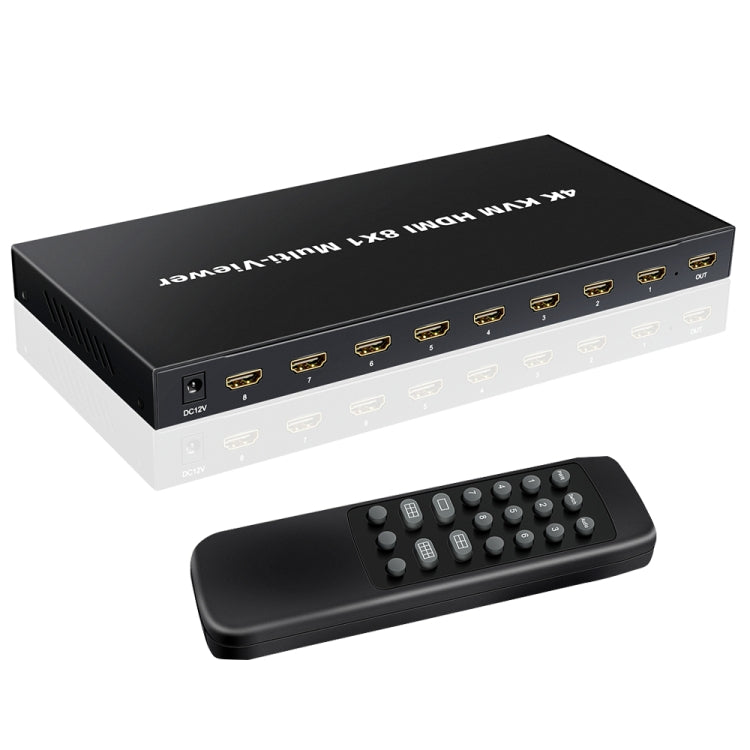 Switch KVM splitter HDMI 8 ingressi 1 uscita 4K 30Hz