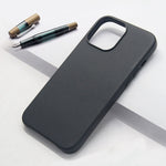 Custodia in PU con grana di agnello per iPhone 15