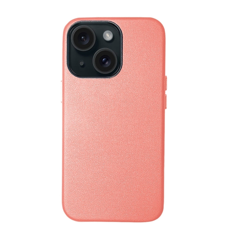 Custodia in PU con grana di agnello per iPhone 15