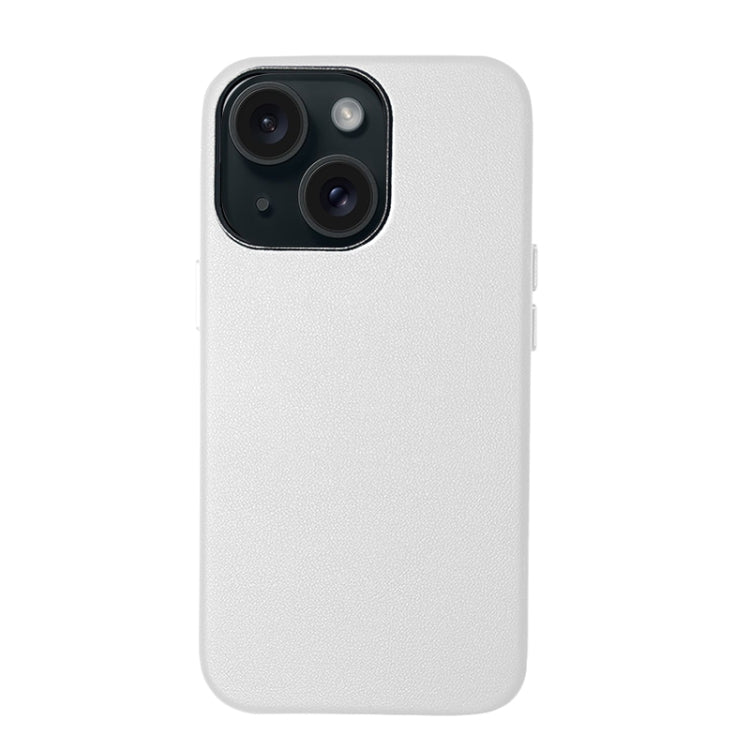 Custodia in PU con grana di agnello per iPhone 15