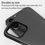 Custodia in PU con grana di agnello per iPhone 15