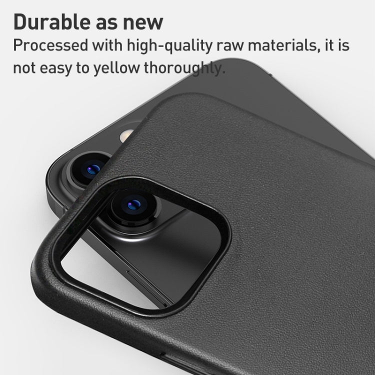 Custodia in PU con grana di agnello per iPhone 15