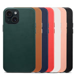 Custodia in PU con grana di agnello per iPhone 15