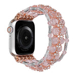 Cinturino per orologio con braccialetto di diamanti con perline, For Apple Watch 42mm, For Apple Watch 38mm