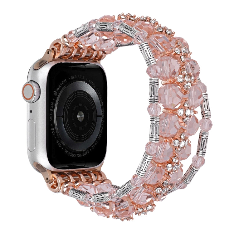 Cinturino per orologio con braccialetto di diamanti con perline, For Apple Watch 42mm, For Apple Watch 38mm