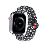 Cinturino per orologio con braccialetto di perle a doppia fila di perline, For Apple Watch Series 5 44mm, For Apple Watch Series 5 40mm, For Apple Watch Series 4 44mm, For Apple Watch Series 4 40mm, For Apple Watch Series 3 38mm                        ...