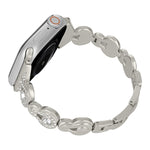 Cinturino per orologio in metallo con diamanti zucca, For Apple Watch 42mm, For Apple Watch 38mm