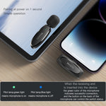 Microfono lavalier wireless KR12 con ricevitore 8 pin