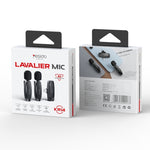 Microfono lavalier wireless Yesido KR14 con doppio trasmettitore