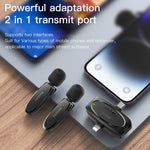Microfono lavalier wireless doppio YESIDO KR15