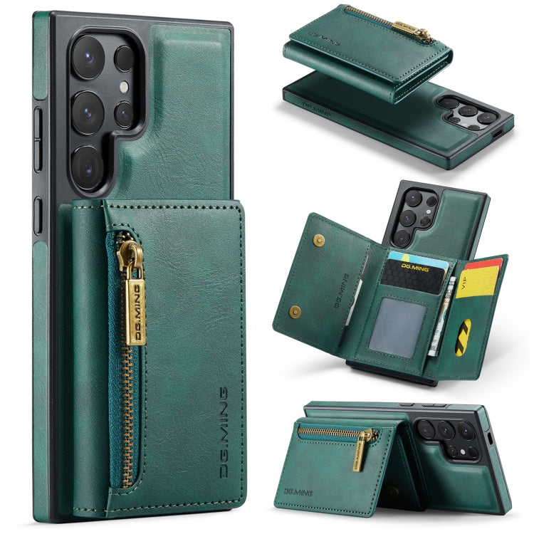 Custodia portafoglio in pelle staccabile per Samsung Galaxy S24