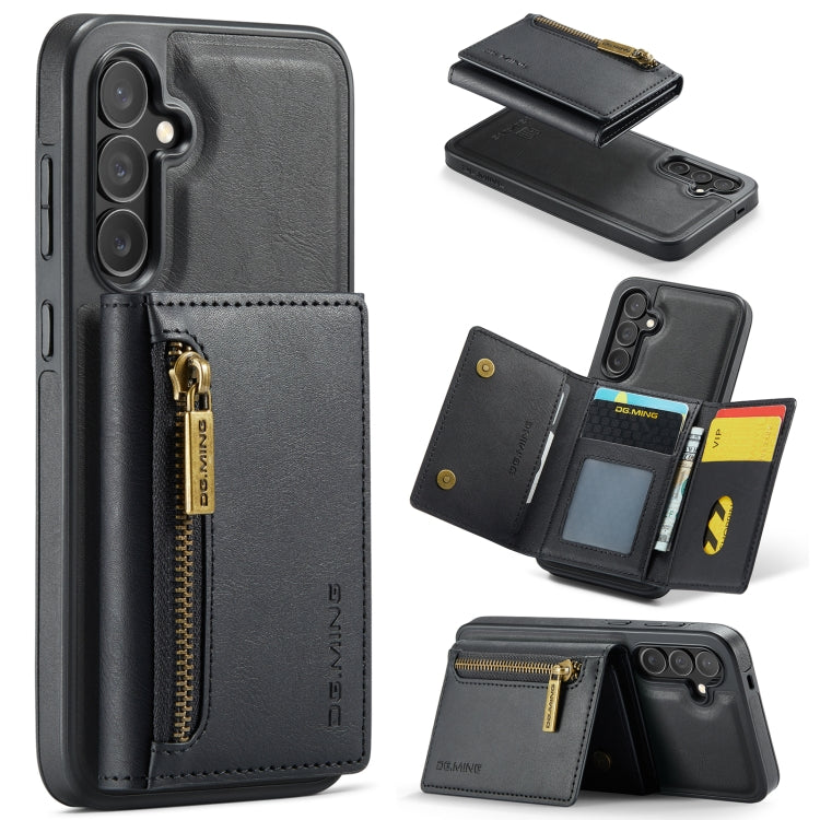 Custodia portafoglio in pelle staccabile per Samsung Galaxy S24