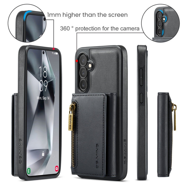 Custodia portafoglio in pelle staccabile per Samsung Galaxy S24