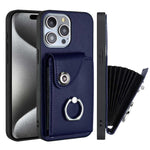 Custodia per telefono con porta carte per organo, For iPhone 14 Pro Max, For iPhone SE 2022 / 2020 / 8 / 7, For iPhone 13 Pro Max, For iPhone 13 Pro