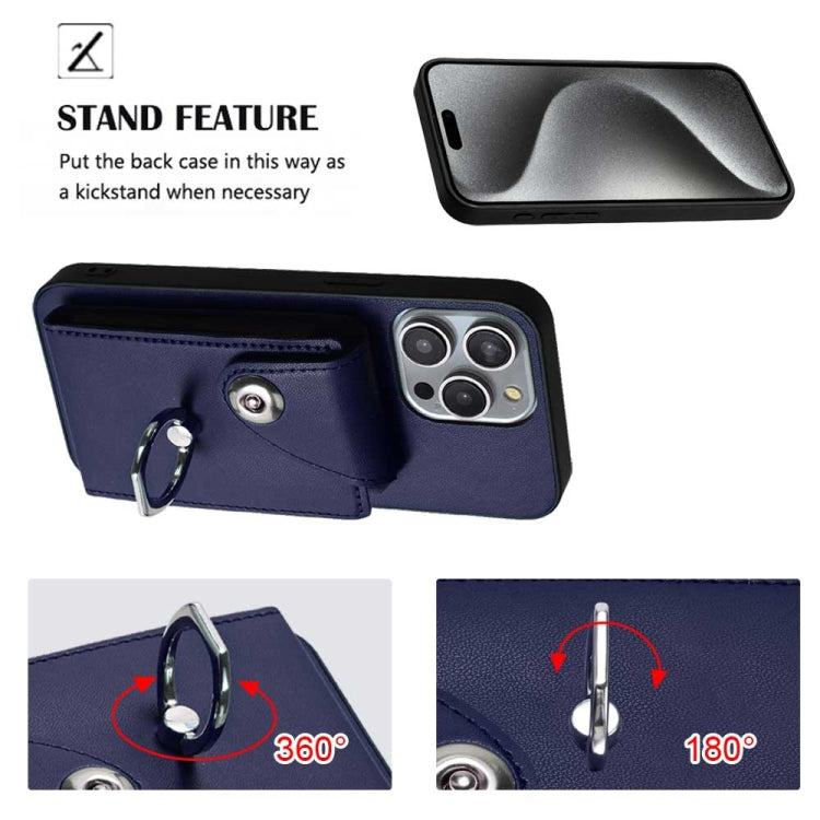 Custodia per telefono con porta carte per organo, For iPhone 14 Pro Max, For iPhone SE 2022 / 2020 / 8 / 7, For iPhone 13 Pro Max, For iPhone 13 Pro