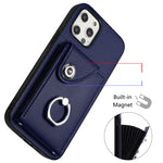 Custodia per telefono con porta carte per organo, For iPhone 12 Pro, For iPhone 12 mini, For iPhone 11 Pro Max, For iPhone 11